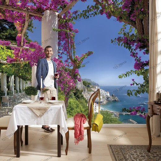 8-931-Amalfi Фотообои Komar Scenics Edition 2 2.54х3.68 м 8931AMALFI