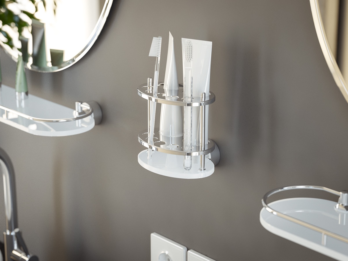 NOS 060 Держатель зубных щеток и пасты FBS Nostalgy - Вид №2