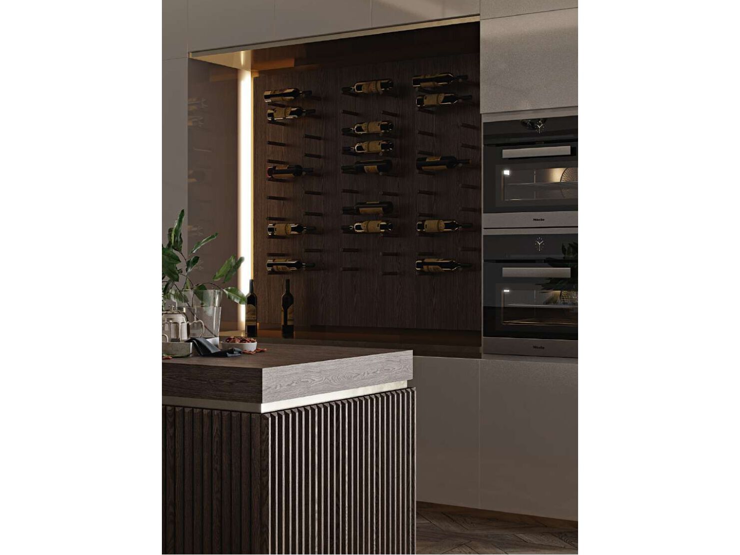 Кухня с островом на заказ EUPHORIA VENERE ARCH-00029190 - Вид №1