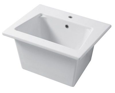 MX06050101 Встроенная раковина под столешницу квадратная Disegno Ceramica 
