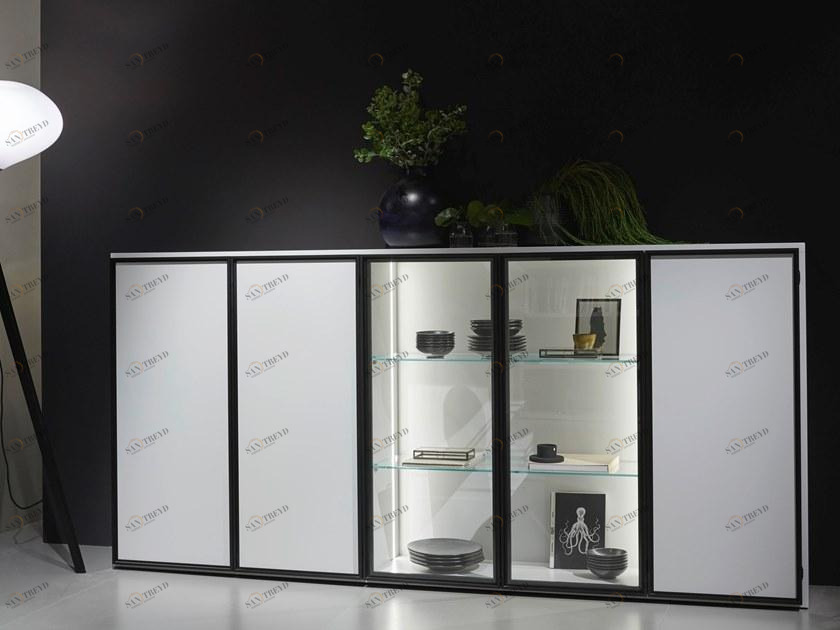 Kettnaker Буфет из лакированного дерева со встроенной подсветкой Vita sun-id-1394757