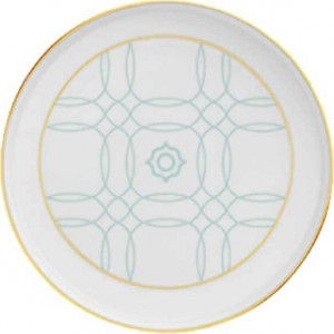 10550951 Furstenberg Поднос круглый Furstenberg "Эсте" 19см (Карло Даль Бьянко) Фарфор