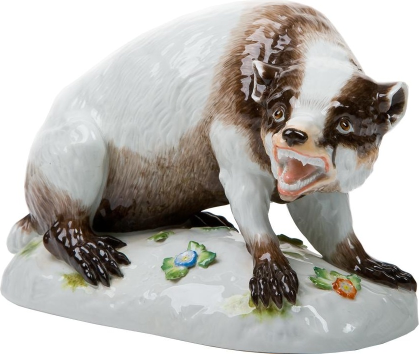 78064 Meissen Фигурка 14см "Барсук" (И.-И.Кэндлер) Фарфор 