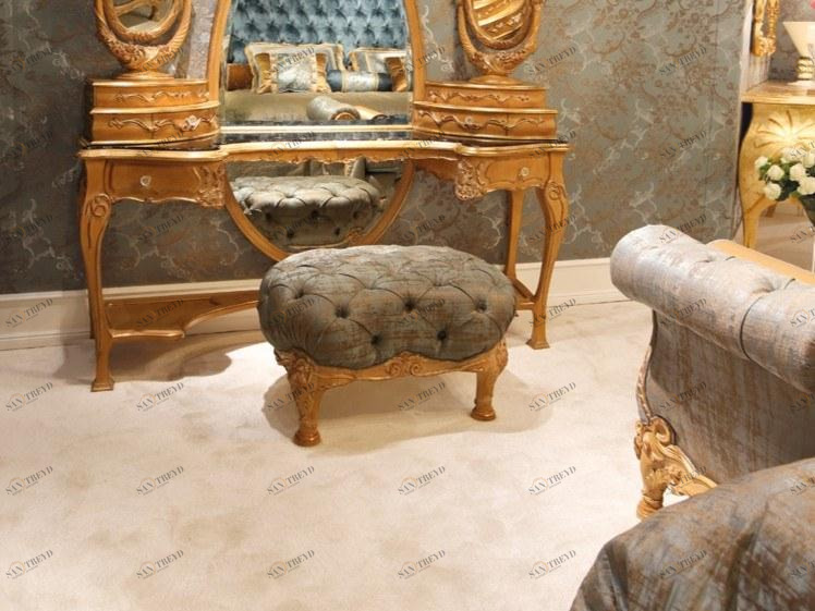 Bellotti Ezio Стеганый пуф, обитый тканью 3680 3686 