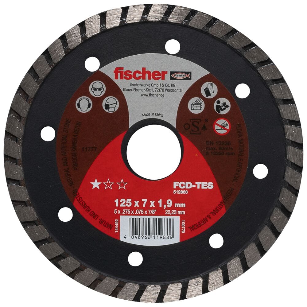 Алмазный отрезной диск FISCHER FCD-TES ARCH-00046211 - Вид №2