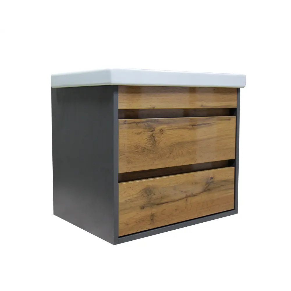 Тумба Santreyd Wood для раковины с выдвижным ящиком 60 см 88695641 STLM-0994063