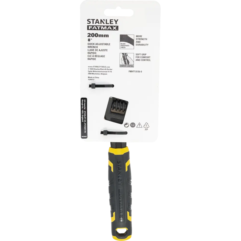 Ключ разводной Stanley FMHT13126-0 захват 29 мм, длина 200 мм STLM-2005218 - Вид №3