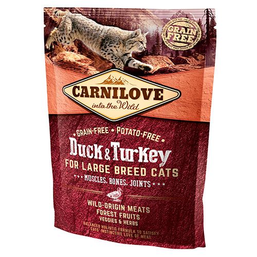 ПР0037850 Корм для кошек Carnilove Hairball Control утка и фазан сух. 2кг Brit 