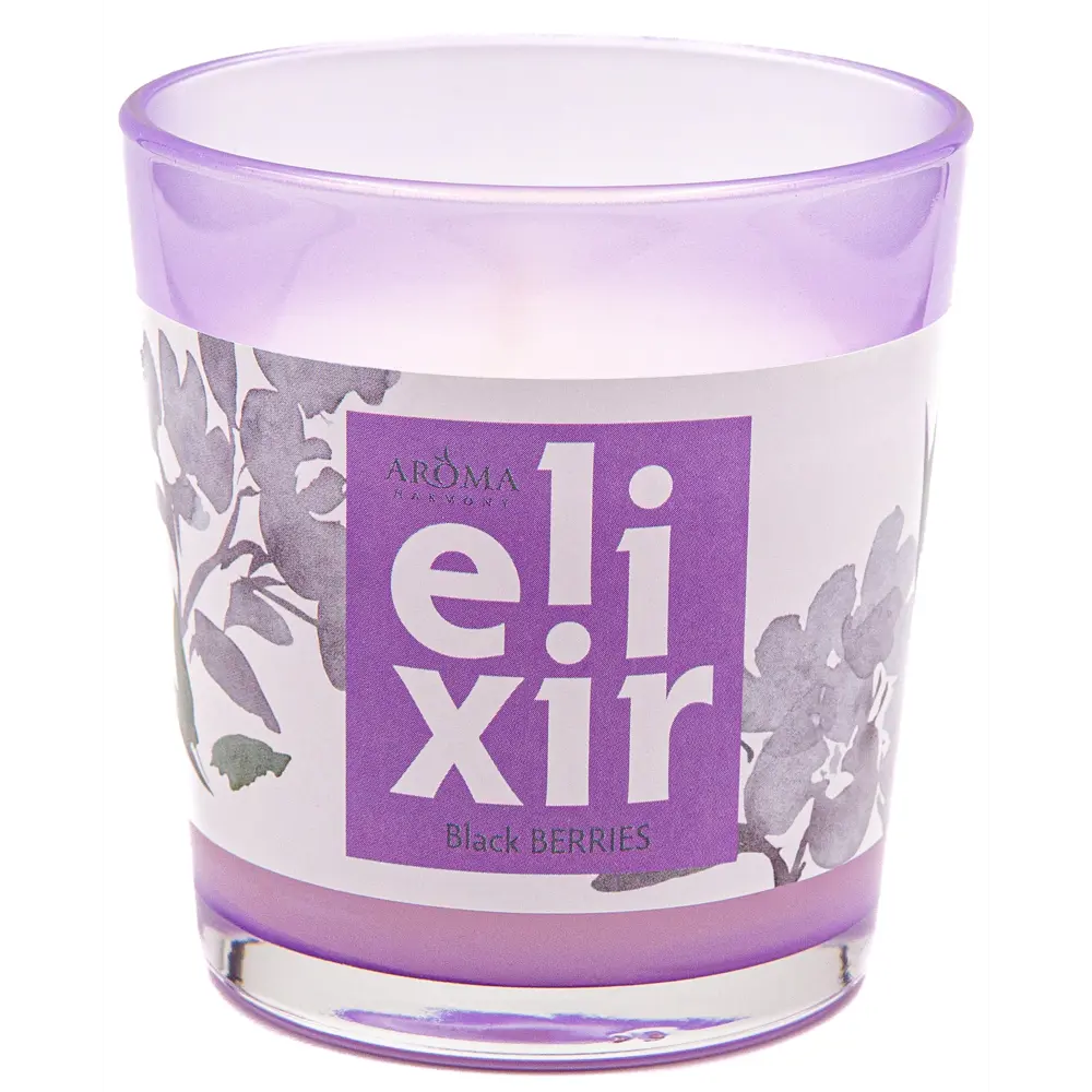 Ароматическая свеча Aroma Harmony Elixir Black Berries 140 г Santreyd STLM-2117181