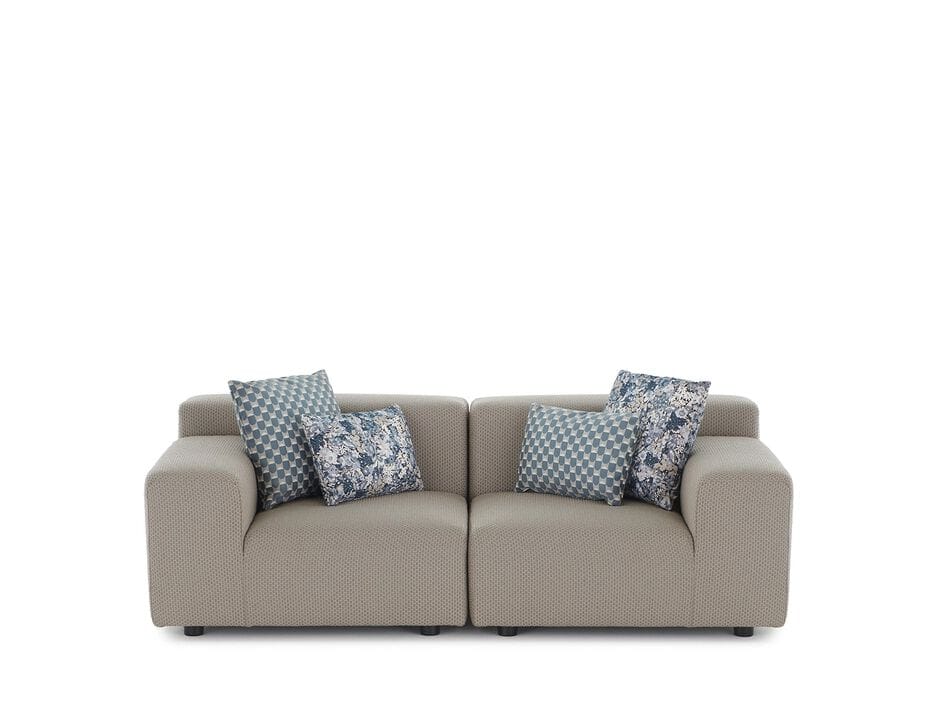 2-местный тканевый модульный садовый диван Kartell Plastics ARCH-00102320 - Вид №9