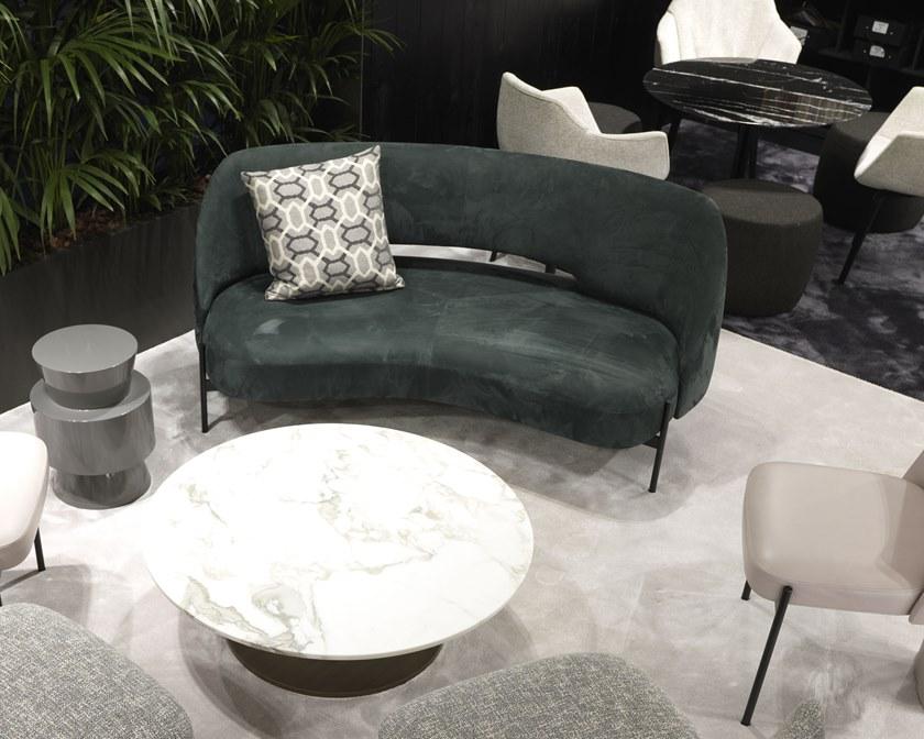 MisuraEmme Изогнутый диван из ткани Misuraemme sun-id-1361926 - Вид №6