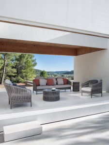 107189 Диван 3-х местный Point Weave