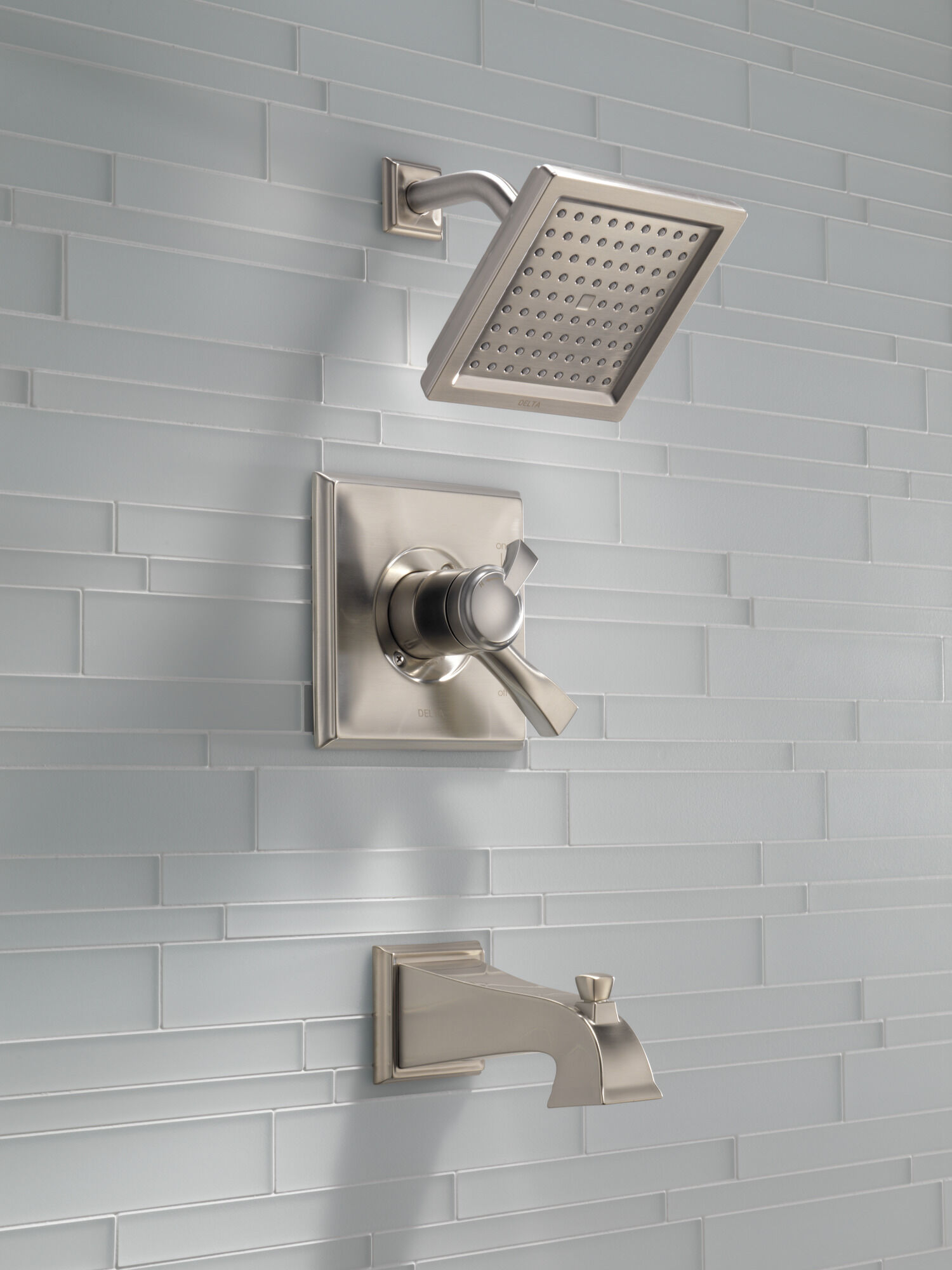 T17451-SS Для ванны и душа Monitor® 17 Series Delta Faucet Dryden Нержавеющая сталь  - Вид №2