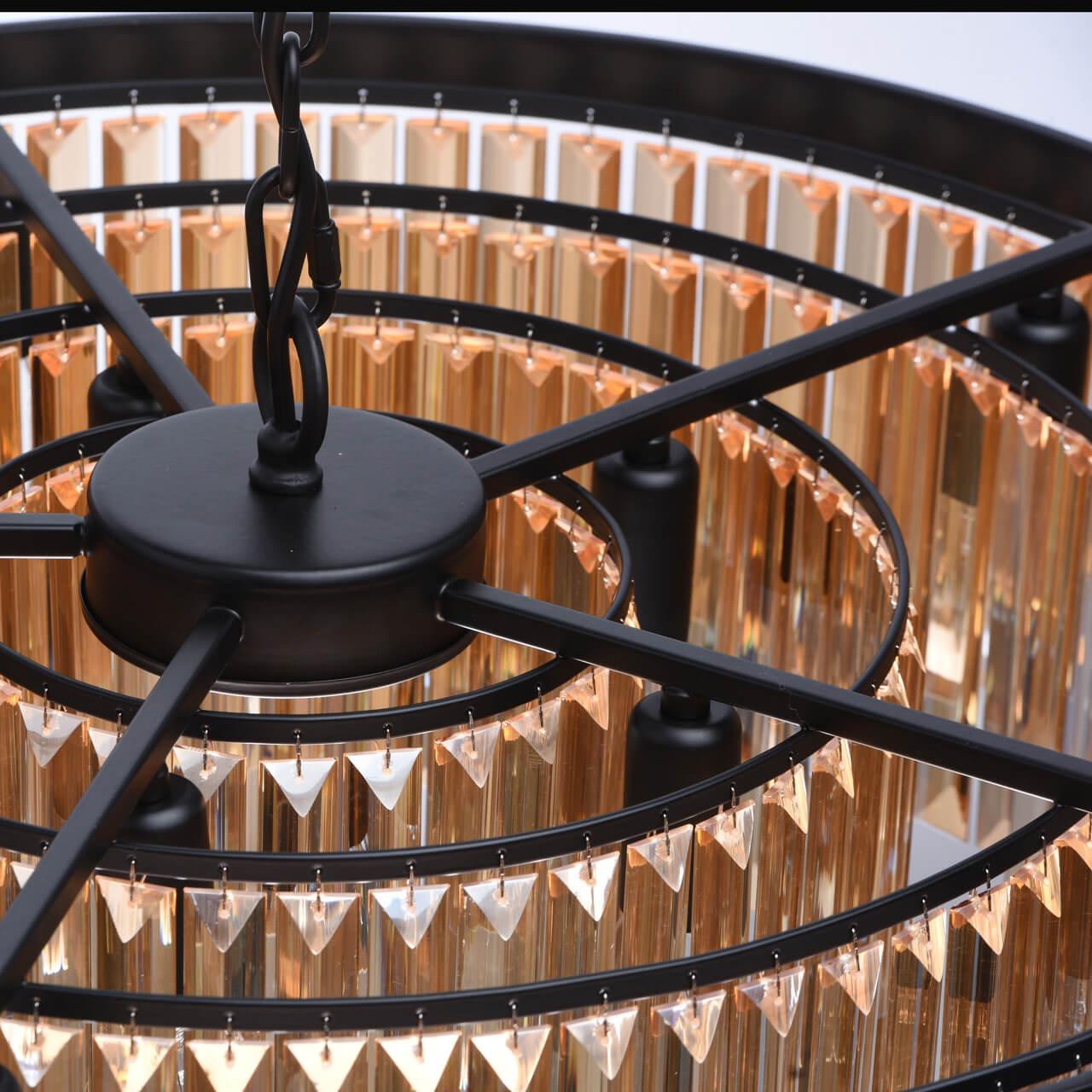 Подвесная люстра MW-Light Гослар 498015010 MW-LIGHT ДИЗАЙНЕРСКИЕ, ГОСЛАР 220041 Коричневый  - Вид №2