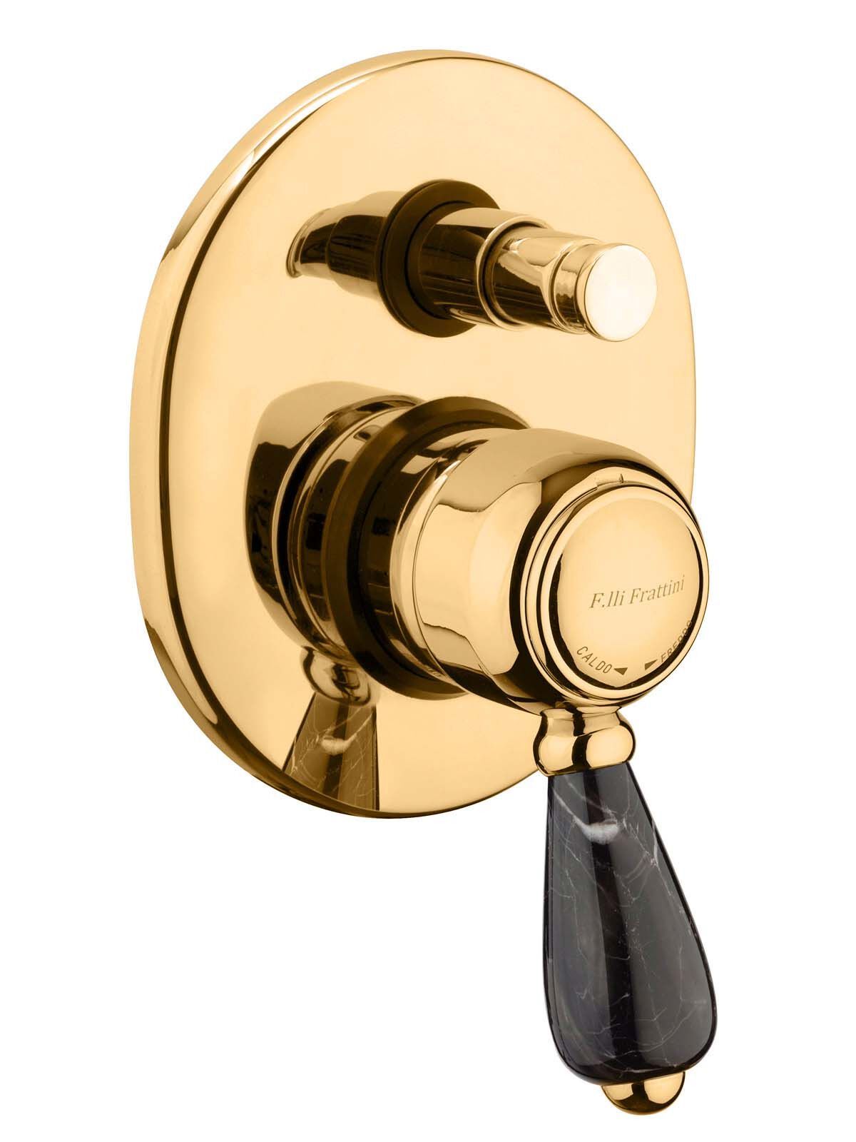 Однорычажный встраиваемый смеситель для душа с переключателем Rubinetterie Frattini Morgan ARCH-00017096