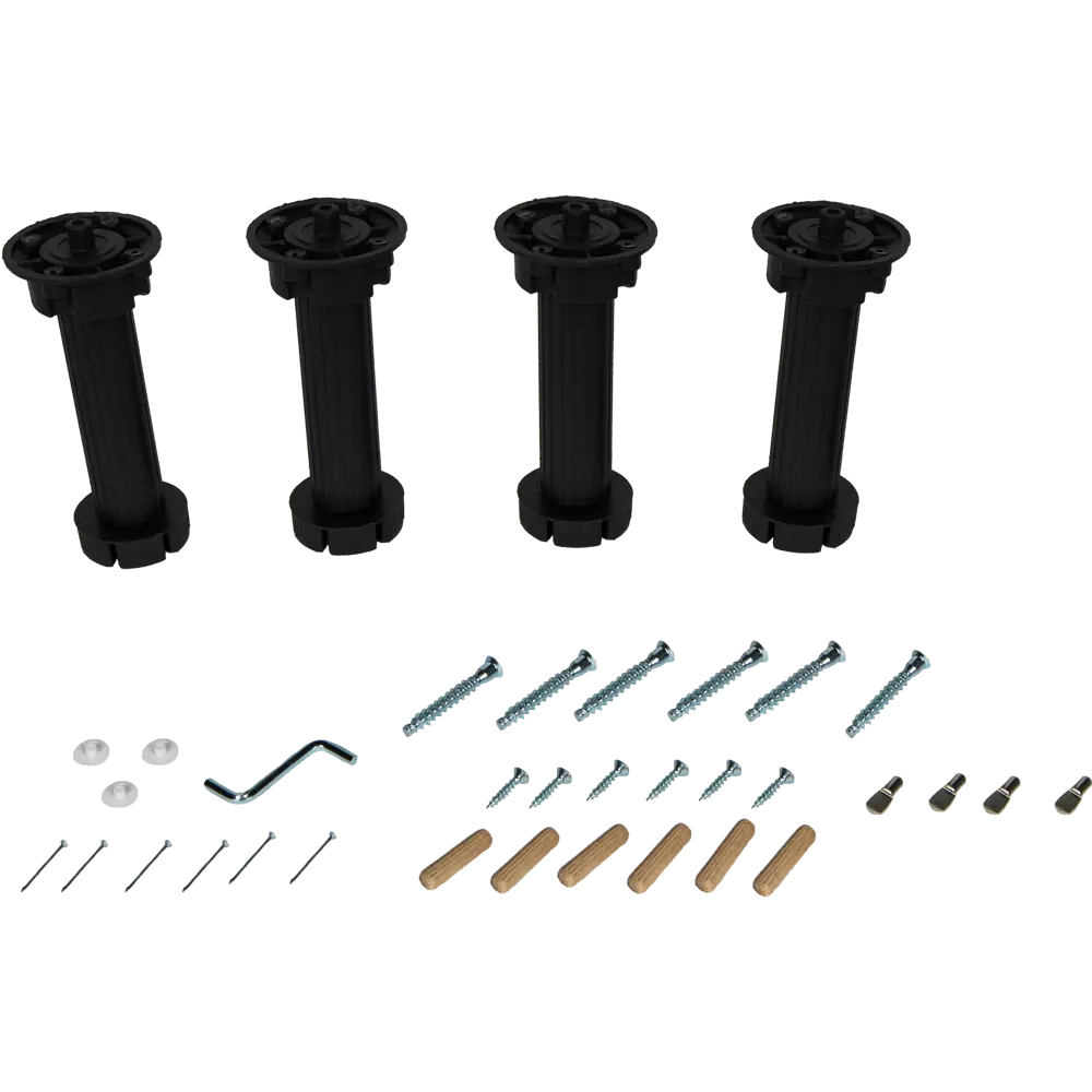 Колонка напольная 60x200x56 см, ЛДСП, цвет белый DELINIA STLM-2194297 - Вид №3
