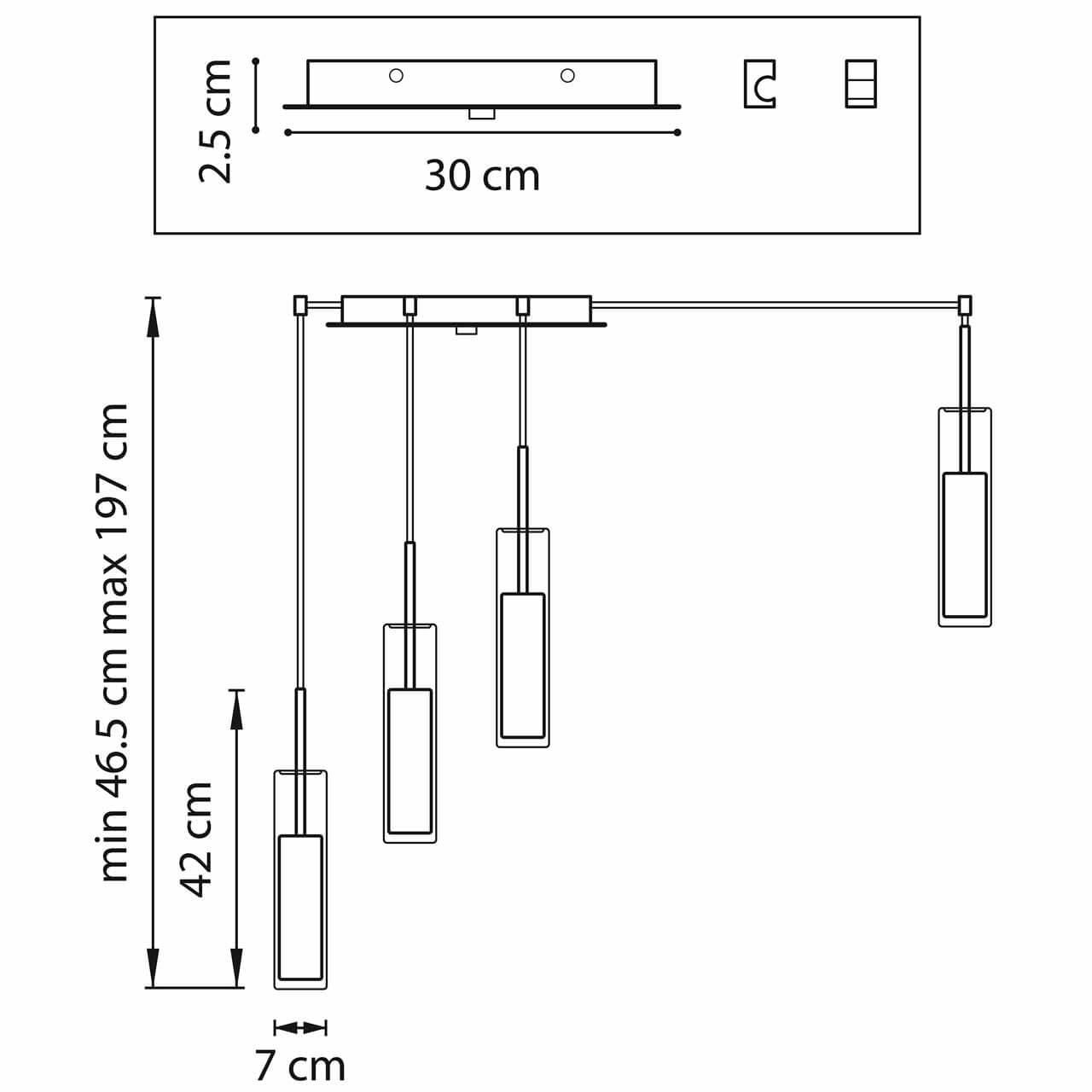 Подвесная люстра Lightstar Cilino 756066 LIGHTSTAR ДИЗАЙНЕРСКИЕ, CILINO 118163 Белый  - Вид №2