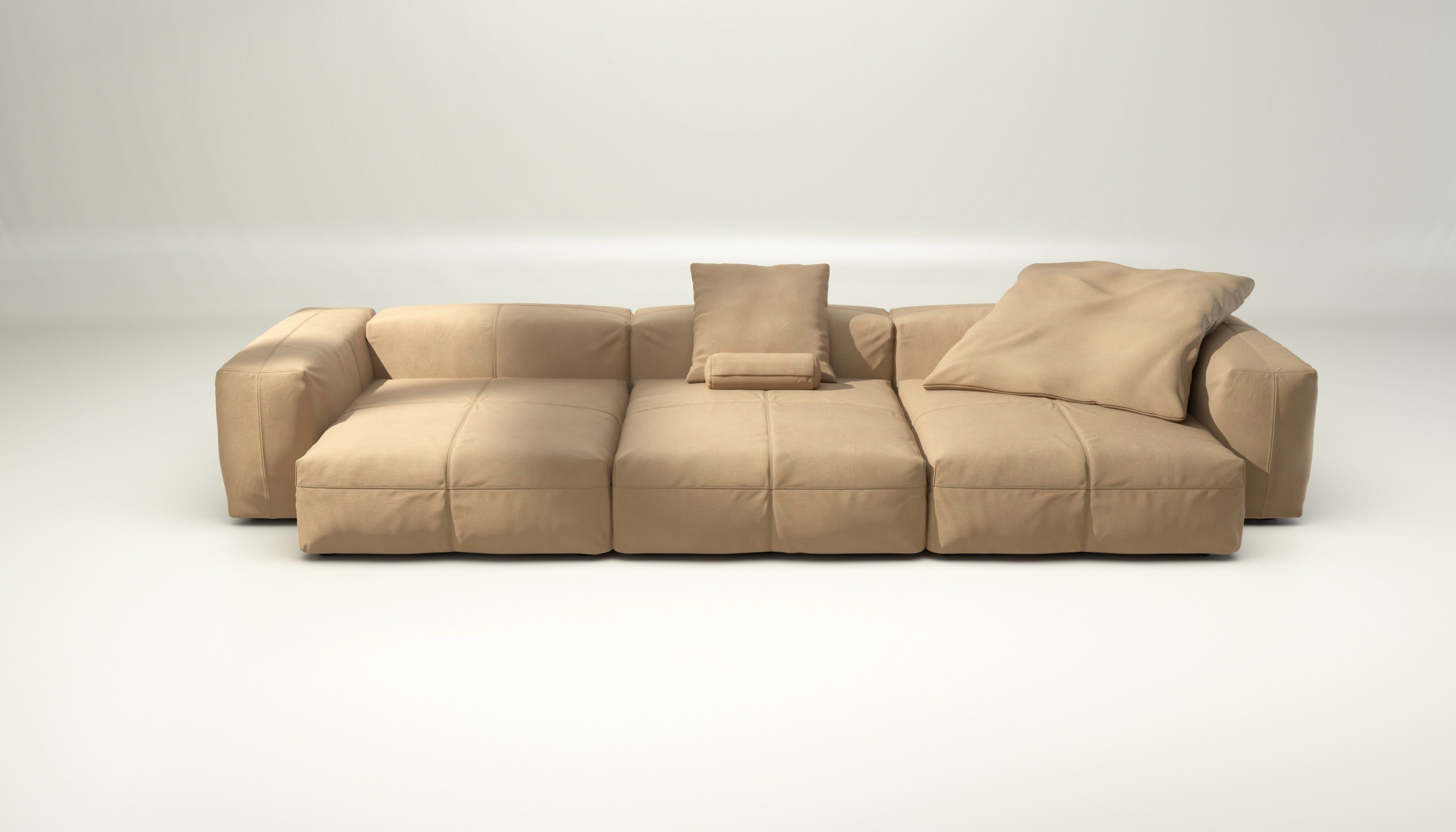 Кожаный модульный диван vetsak Leather ARCH-00123385 - Вид №7