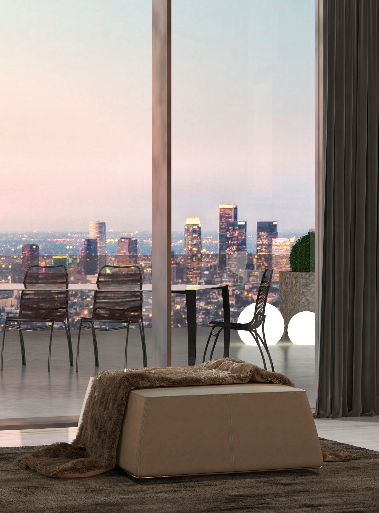 Квадратный пуф F.lli Orsenigo PYRO ARCH-00079361 - Вид №1