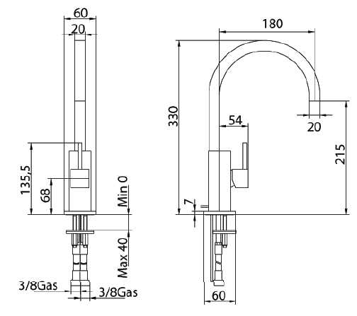 750220SN00LR Смеситель Bandini Ice Cube Santreyd - Вид №1