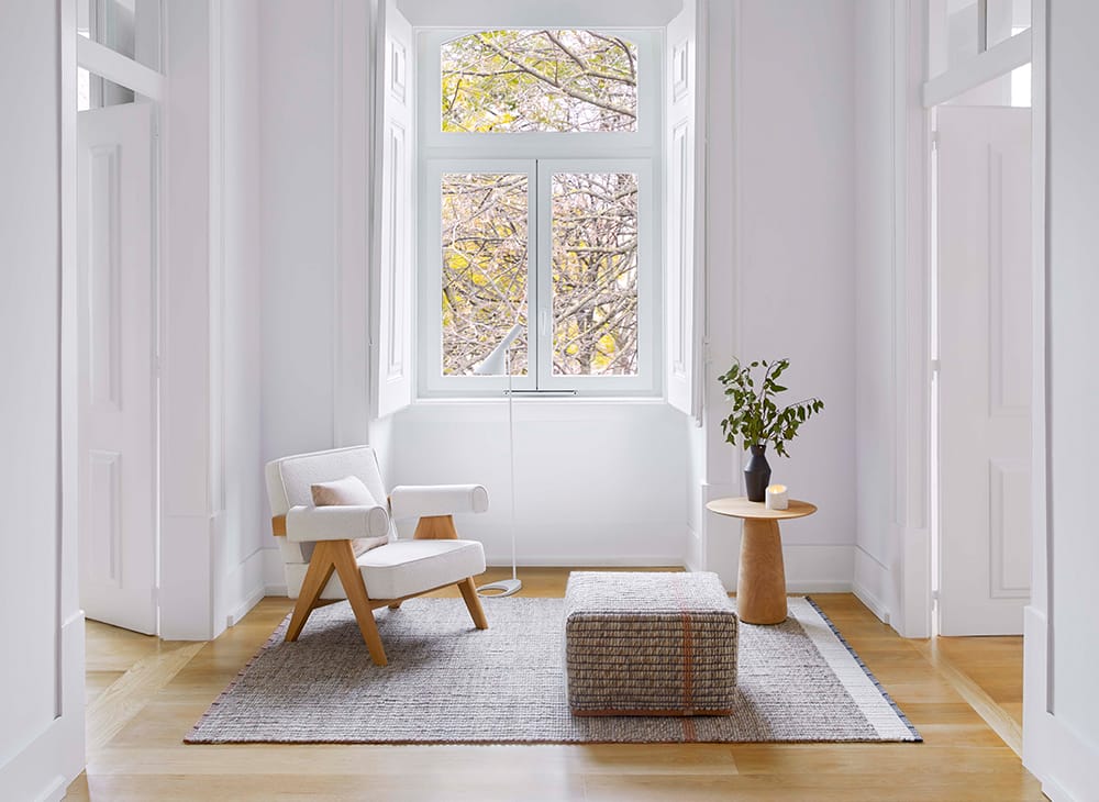 Прямоугольный ковер из шерсти, льна и хлопка GAN Reversible ARCH-00071503 - Вид №1