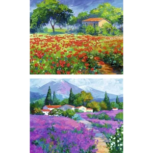 Постер Краски природы 50x70 см 2 шт.