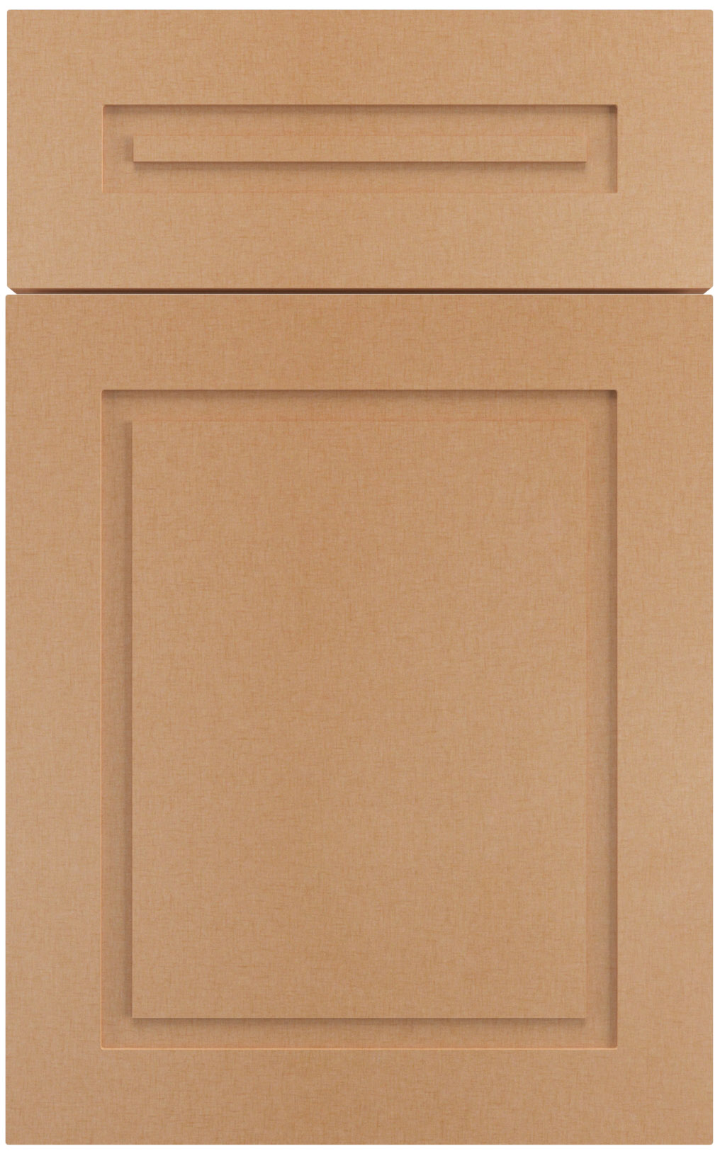 Фасады для кухни Модерн Фрезеровка «Ла Дефанс» Лён золотистый №229 SIDAK SIST3650-9856