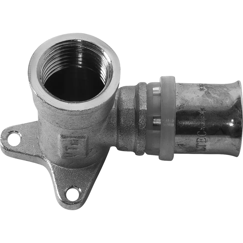 Водорозетка Valtec 1/2"x20 мм ВР никелированная латунь VTM.254.N.002004 STLM-2020270