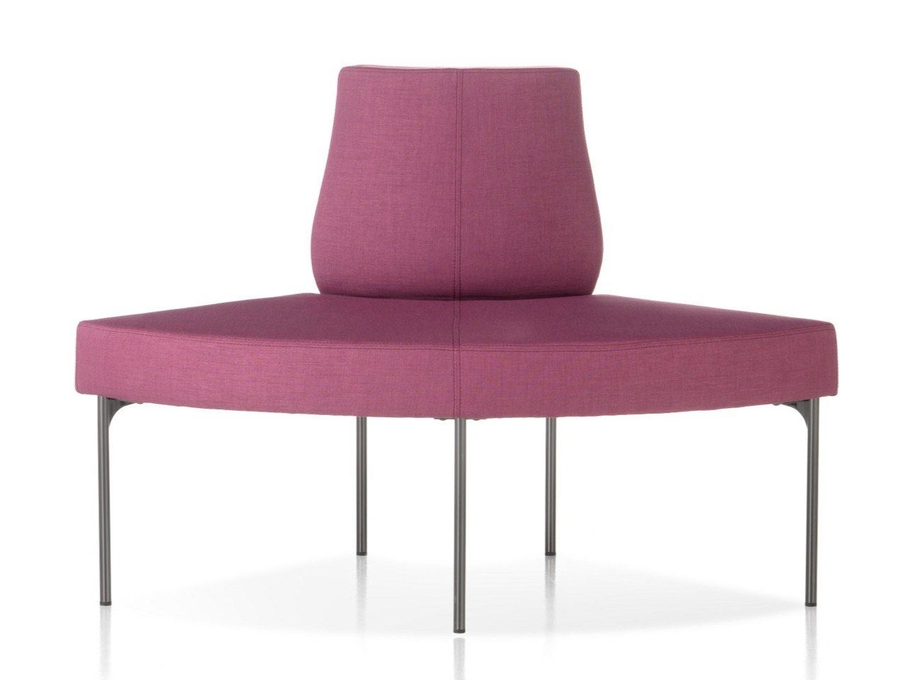 Модульная скамья из ткани со спинкой SITIA Laguna ARCH-00146120 - Вид №4