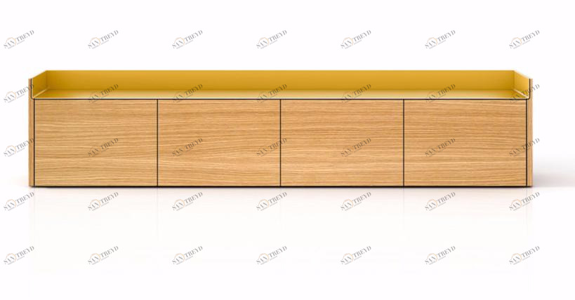 Punt Подвесной буфет из дерева с распашными дверцами Stockholm Sth401