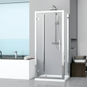 Душевой уголок 80x70 KUADRA G+F+F Novellini KUADRA