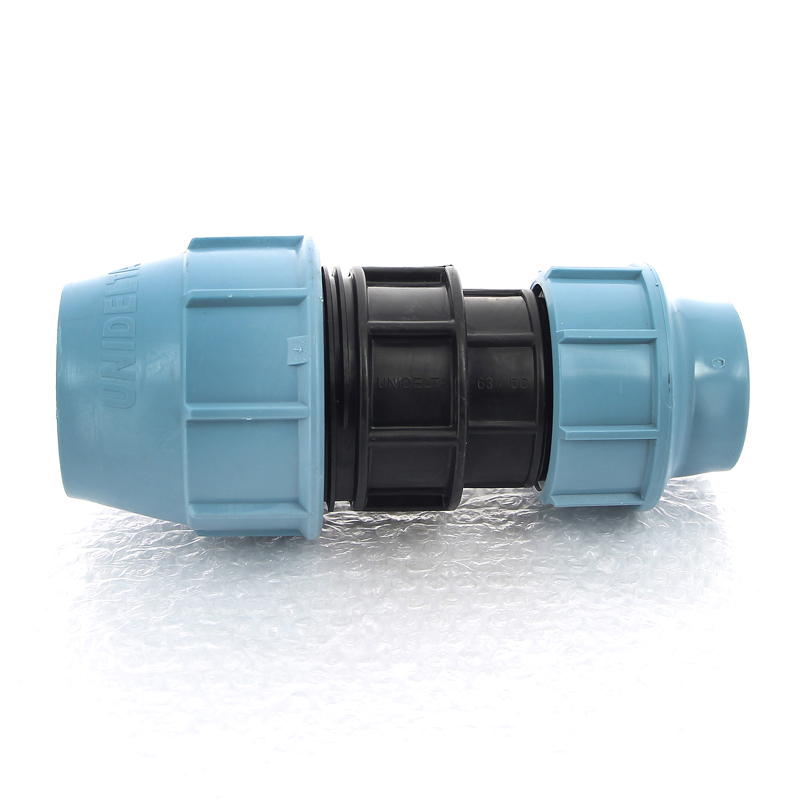 Муфта редукционная обжим для труб ПНД UNIDELTA 63x50 1002064050