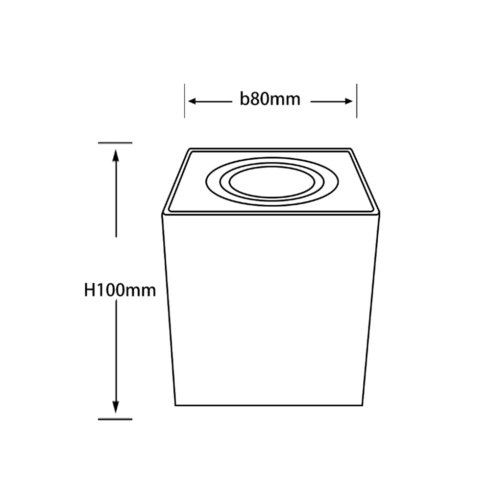 Светильник точечный накладной Ritter Arton 51409 1 GU10 цвет белый STLM-2163793 - Вид №13
