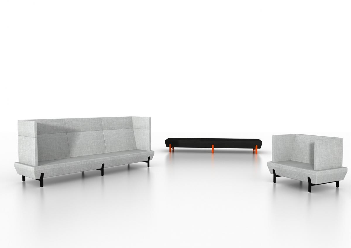 001450 Диван Viccarbe Platform 