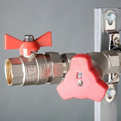 VT.GPM.05S04.R2 Узел этажный для поквартирного учета тепловой энергии Valtec 3/4", 2 вых., ввод справа  - Вид №6