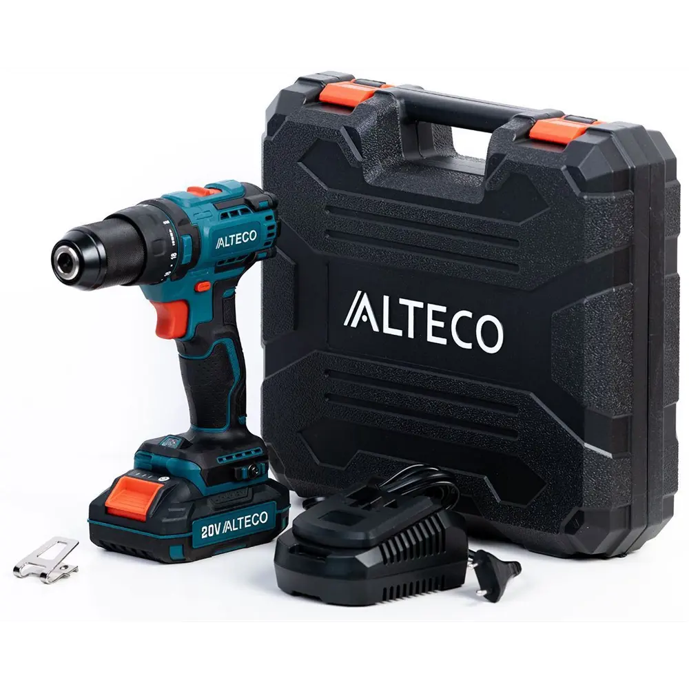 Бесщеточная дрель-шуруповерт Alteco CD 1813 Li BL с двумя аккумуляторами 85857606 STLM-1567641 - Вид №1