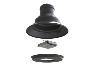 Литая алюминиевая головка фонаря