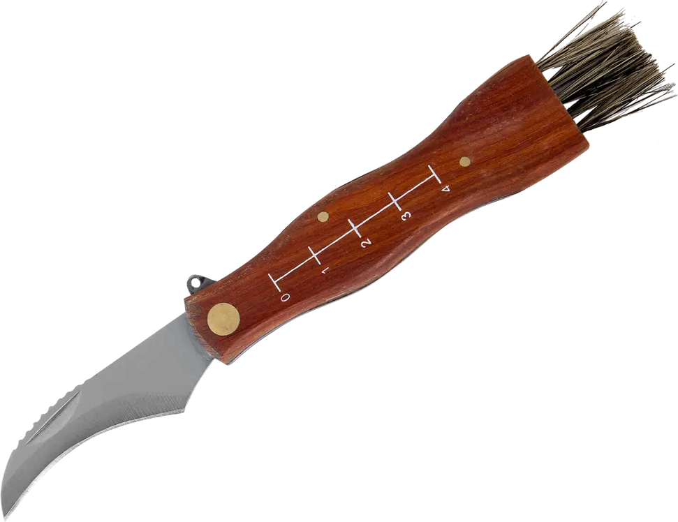 PALISAD Нож грибника с деревянной рукояткой и щеткой для очистки 82158920