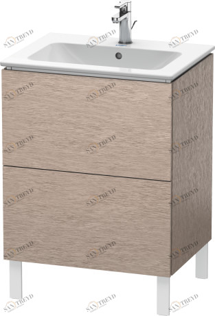 LC662501111 Тумбочка напольная L-Cube #LC6625 620 x 481 мм Кашемировый дуб Duravit