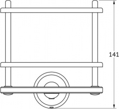 060 Держатель з/щеток и пасты VIZ FBS Vizovice - Вид №1
