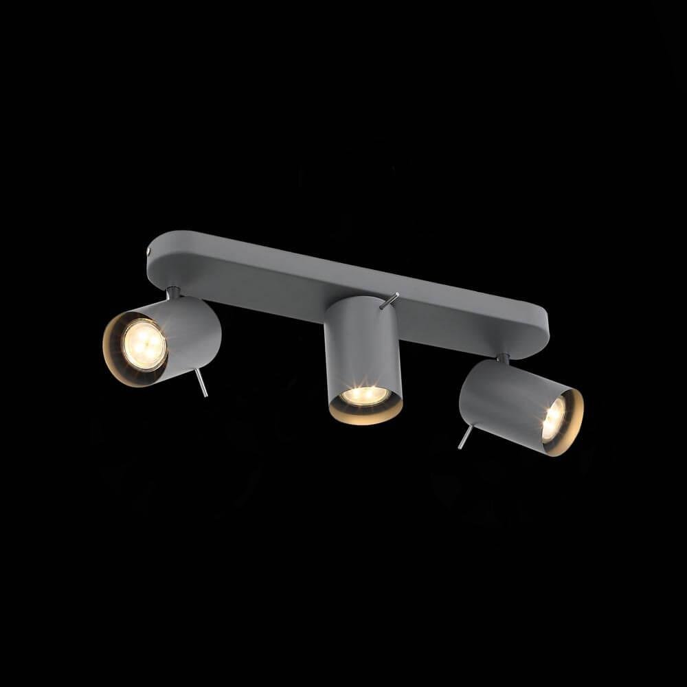 Спот потолочный светодиодный на 3 лампы серый Fanale SL597.701.03 ST LUCE FANALE 00-3924433 Серый  - Вид №2