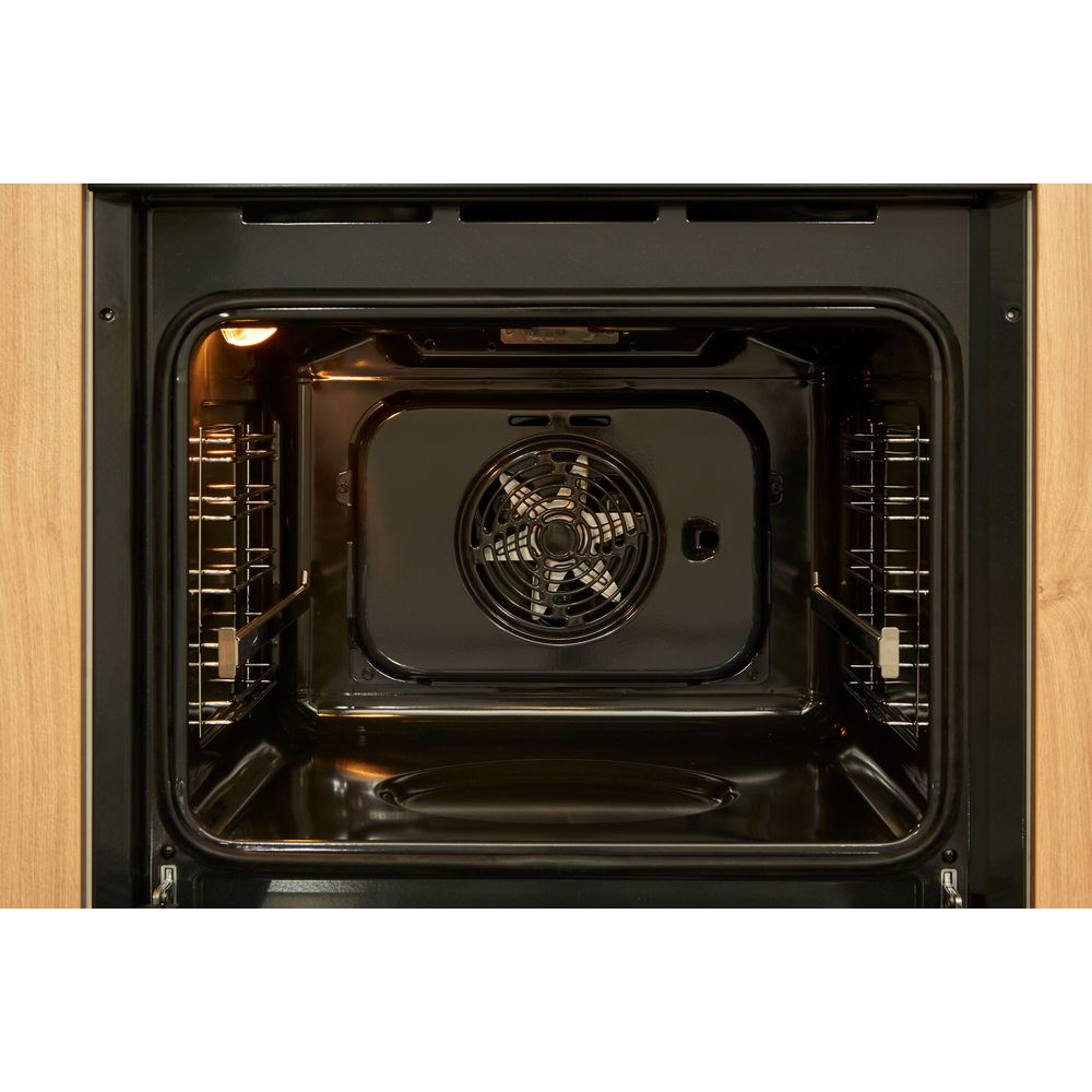 FA5 841 JH WH HA 59.5x59.5x55.1 см, 9 программ, дисплей, очистка паром, откидной гриль, телескопические направляющие на одном уровне, 71л, белый Hotpoint-Ariston Santreyd  - Вид №4