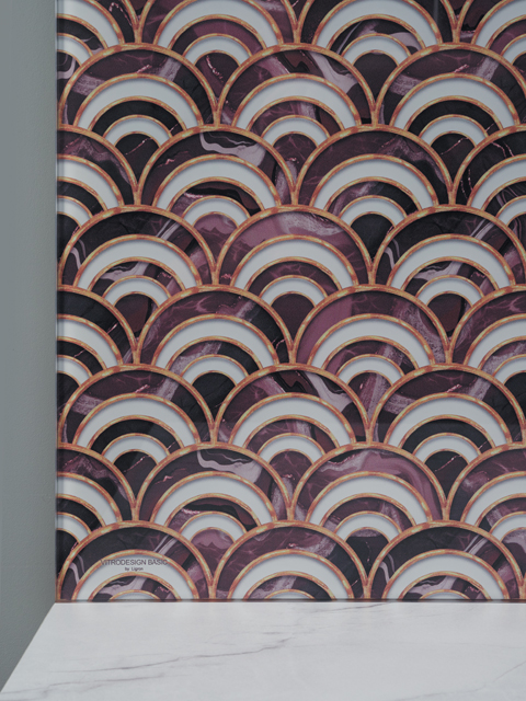 Стеновые панели - Карамэлла вино LIGRON LIST157 2263 - Вид №11