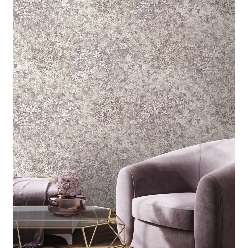 Обои флизелиновые Wallsecret Jardin бежевые 1.06 м 8764-23 STLM-2046753 - Вид №4
