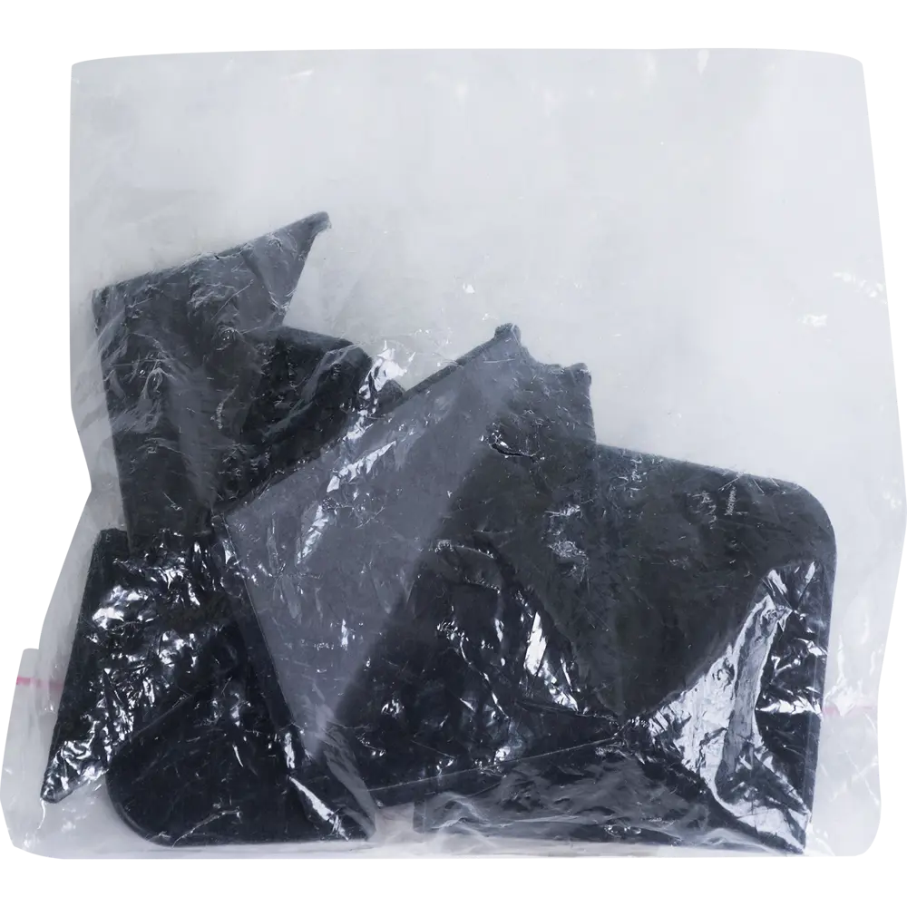 Заглушки к плинтусу ПВХ цвет чёрный 6 шт Santreyd STLM-2138633 - Вид №4