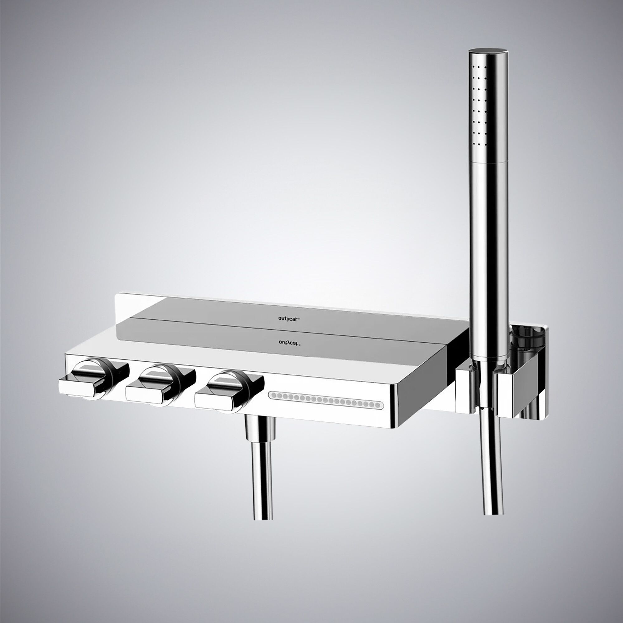 Внешний смеситель для ванны с водопадом с ручным душем Fontana Showers DERVIO ARCH-00152526 - Вид №1