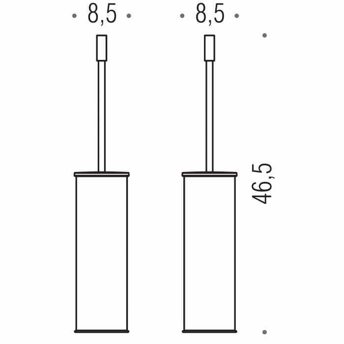 W4961 Ёршик напольный COLOMBO PLUS Colombo Design - Вид №2