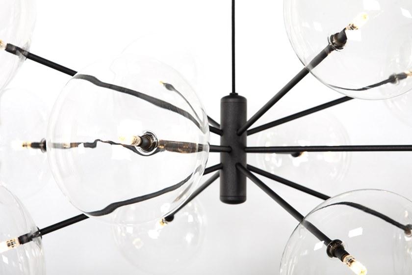 Tonin Casa Торшер из хрусталя на металлической основе Breath sun-id-1477870 - Вид №1