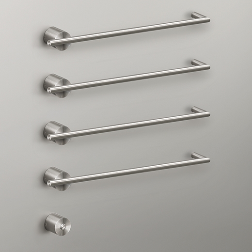 Электрический полотенцесушитель Л. 580 мм, кнопка питания включена  EQB14 CEADESIGN  - Вид №1