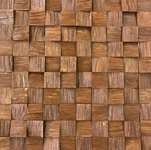 Мозаика и 3D панели из дерева Tarsi 3D 3d Колотый Вишня 1.0.11.1 Дуб Селект 3д (мозаика панели), рельефная (3Д (мозаика панели), Рельефная) 300х300 мм 1401100065 - Вид №1